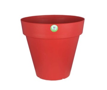 POT SOLEILLA ROND DIAMETRE 50 ROUGE RIVIERA