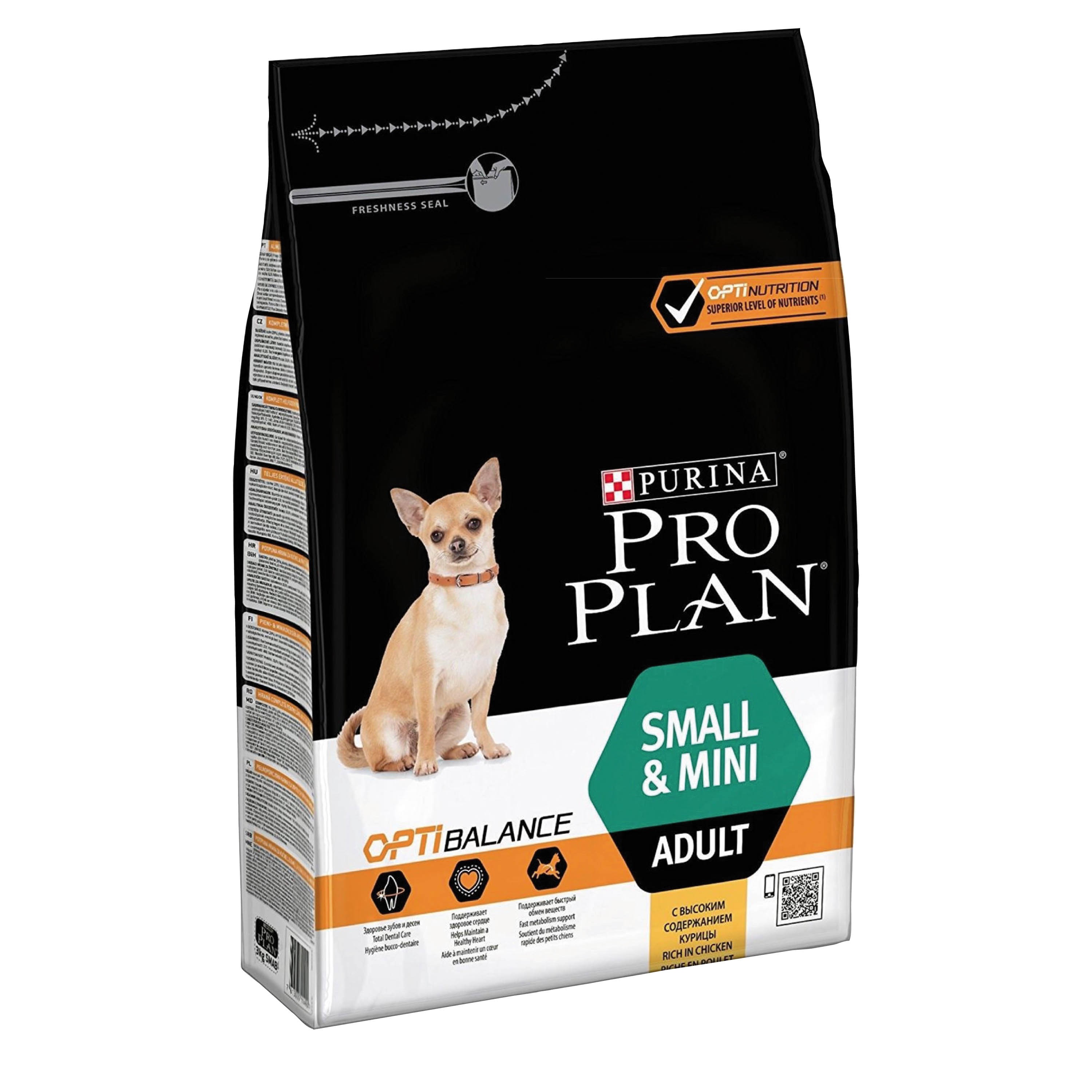 CROQUETTES DOG SMALL MINI ADULT POULET 3KG NESTLE PURINA