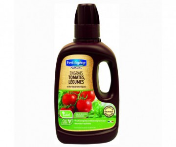 ENGRAIS TOMATES/LEGUMES/AROMATIQUES 400ML - UTILISABLE AGRICULTURE BIOLOGIQUE - FERTILIGENE