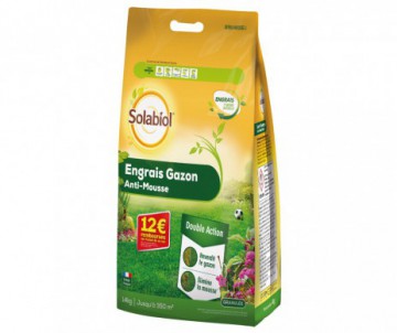 ENGRAIS GAZON ANTI-MOUSSE 350 M2
