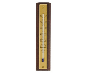 THERMOMETRE INT. BOIS ACAJOU