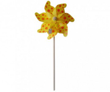 MOULIN A VENT FLEUR ORANGE  MM