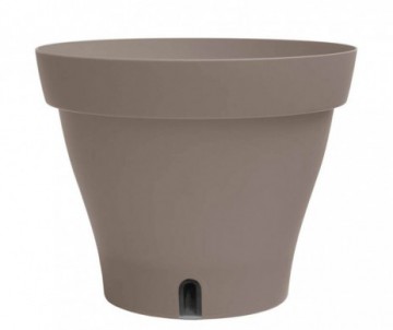 BAC RESRVE D'EAU PAPYRUS ROND DIAMETRE 30CM TAUPE