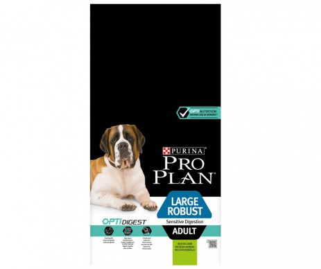 CROQUETTES DOG ADULT ROBUST SENSITIVE DIGESTION AGNEAU 14KG NESTLE PURINA