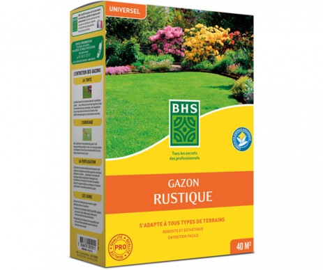 GAZON RUSTIQUE PLUS ENGRAIS 3KG