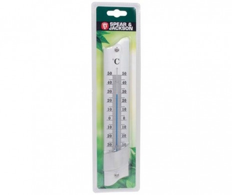 THERMOMETRE ALU OBLIQUE 22 CM