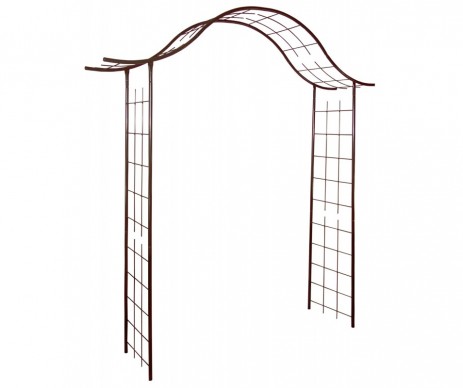 PORTIQUE DECOR TREILLAGE FER VIELLI