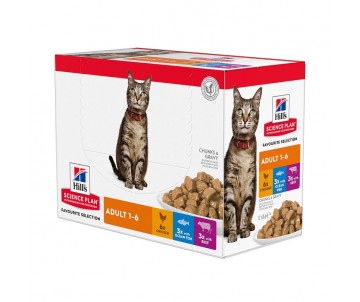 PATEE CHAT ADULT 3 SAVEURS...