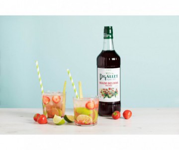 SIROP FRAISE DES BOIS FRUITEES 1 LITRE BIGALLET