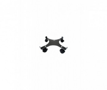 ROULE POT EXTENSIBLE 34/51CM 4 ROULETTES CHARGE 100KG