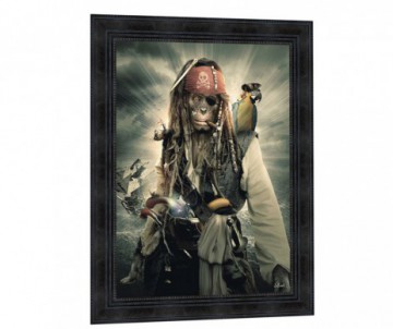 TABLEAU BINET MONKEY SPARROW